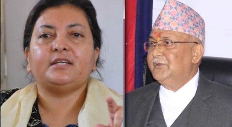 नेकपाकाे किचलाे राष्ट्रपति प्रधानमन्त्री भेटपछि सुल्झिएला त ?
