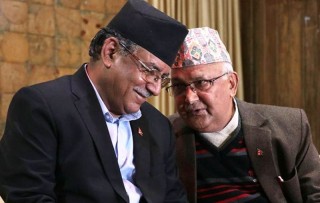 ओली ‘प्रचण्ड बीच भेटवार्ता , फेरि पनि भएन सहमति
