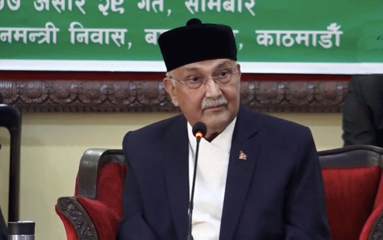 भारतमा रहेको अयोध्या नक्कली हो : प्रधानमन्त्री ओली