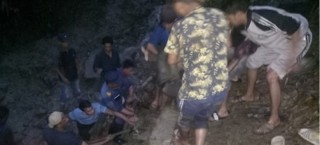 खोलामा शौच गर्न गएको बेला पहिरो खस्दा गुरुङको निधन