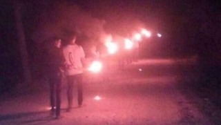 सेती महाकाली बन्दको पूर्वसन्ध्यामा नेपाल कम्युनिस्ट पार्टीको मशाल जुलुस