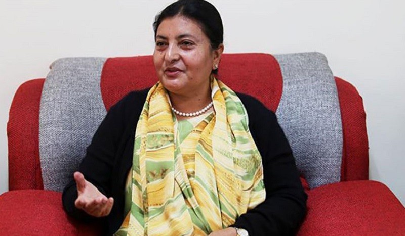 चाडपर्वले समुन्नत नेपाल निर्माण गर्न प्रेरणा मिल्ने राष्ट्रपतिको विश्वास