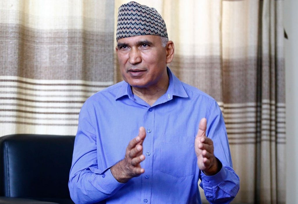 पीएसओमा कोरोना  देखिएपछी नेकपा महासचिव  विष्णु पौडेल आइसोलेसनमा