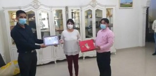 प्रवासी नेपाली एकता मञ्च ओमनले गर्‍यो श्रम सहचारी गौलीलाई बिदाई