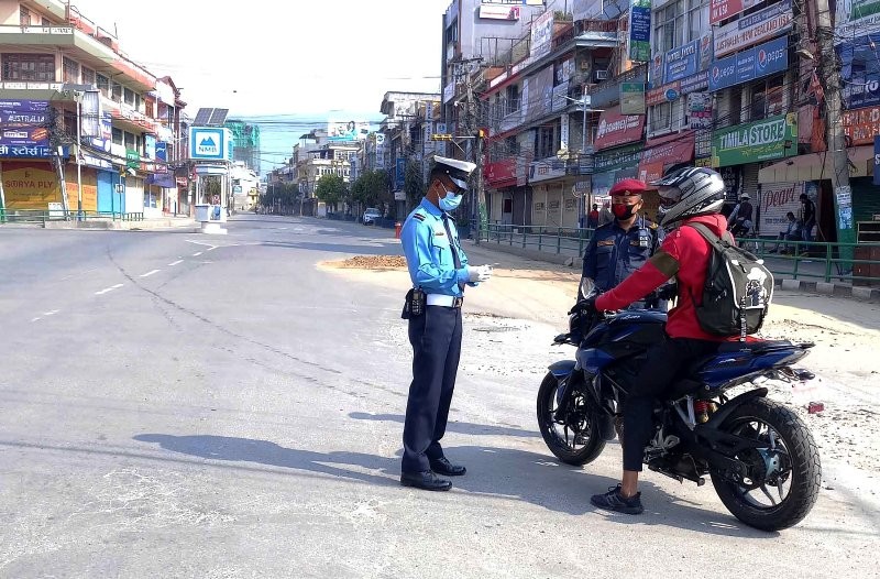 उपत्यकामा निषेधाज्ञा उल्लंघन गर्नेविरुद्ध कारबाही ५१० जना पक्राउ