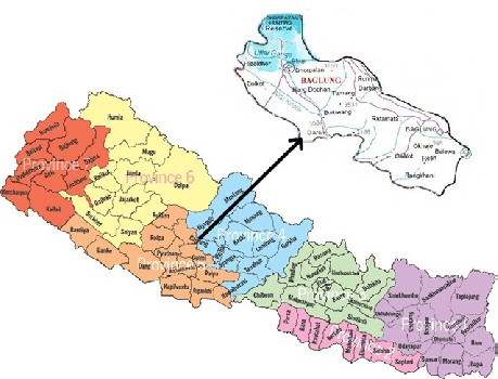 बाग्लुङको भुजिखोला बाढीले  बस्ती बगायो १२ जना सम्पर्क बिहिन