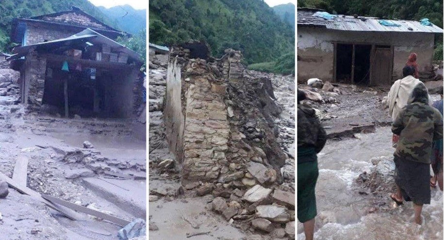 ढोरपाटनमा बाढी अपडेट : मृत्यु हुँनेको संख्या ८