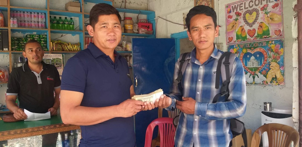 विभिन्न देशमा रहेका म्याग्देली यूवाहरुले बाढीपहिरो पीडितलाई आर्थिक सहयोग गर्‍यो