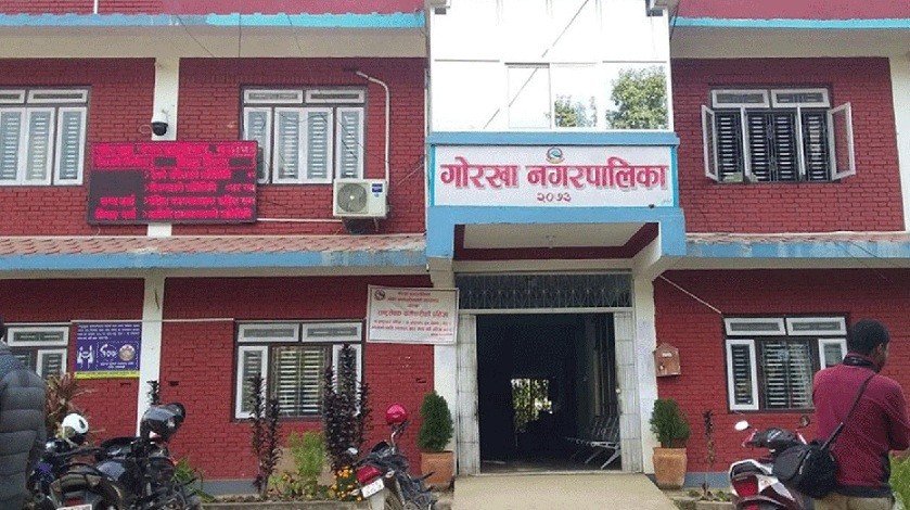 गोेरखा नगरपालिका एक साताका लागि सिल