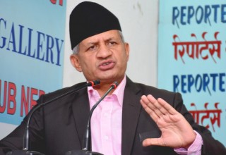 परराष्ट्र मन्त्री प्रदीपकुमार ज्ञवाली सरकारको प्रवक्ता