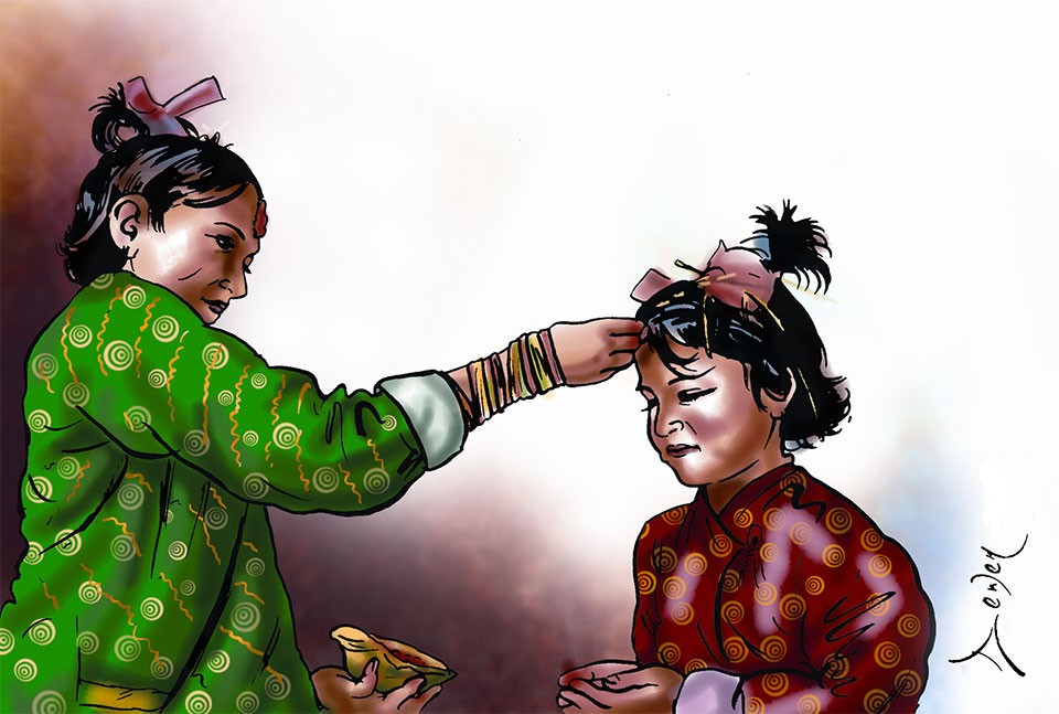 दशैँको टीका बिहान १०ः११ बजेको साइत शुभ