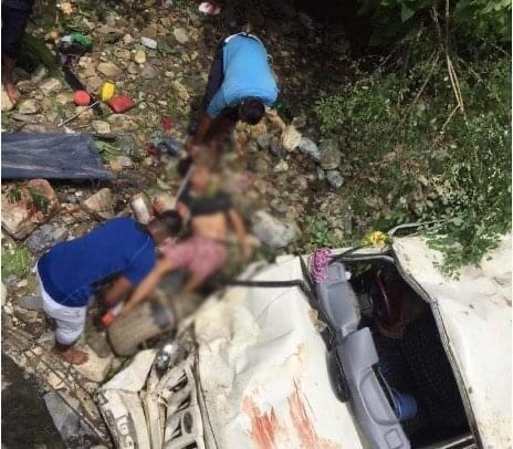 जाजरकोटमा जीप दुर्घटना हुॅदा सात जनाको मृत्यु