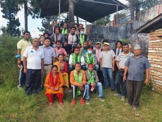 ज्यामरुककोटमा बिभिन्न पार्टी परित्याग गरी २५ जना नेकपा प्रबेश