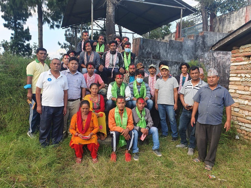ज्यामरुककोटमा बिभिन्न पार्टी परित्याग गरी २५ जना नेकपा प्रबेश