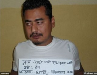 जनप्रतिनिधिलाई धम्की दिएपछि  गुण्डा राधे भण्डारी पक्राउ