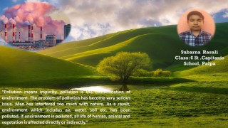 To make a beautiful country, fight against pollution