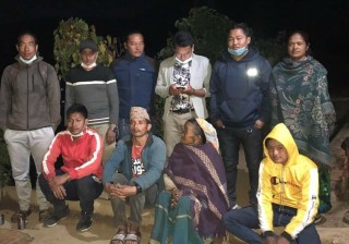 म्याग्दीको लुलाङमा अलपत्र अवस्थामा भेटिएकी एक किशोरीको उद्दार