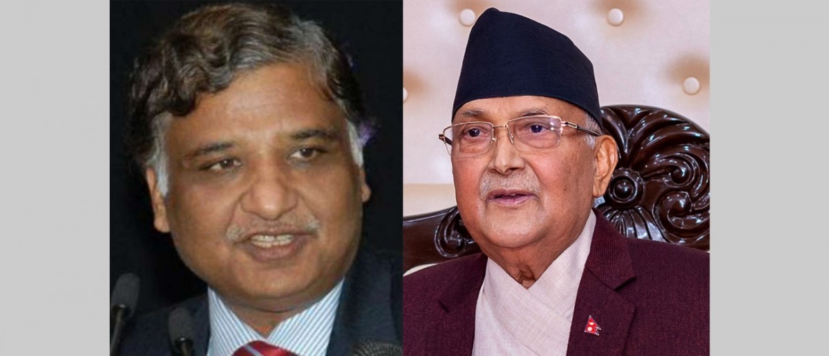 रअ प्रमुख र प्रधानमन्त्री ओलीबीचको भेटवार्ताका विवरण सार्वजनिक गर्न पूर्व राजदूतको आग्रह