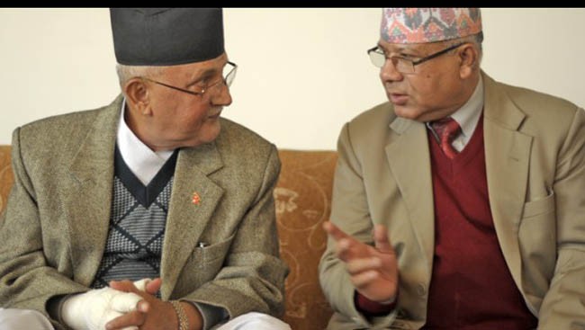 पूर्वएमाले मिलेर अगाडि बढ्नुपर्ने प्रस्ताव गरे  : प्रधानमन्त्री ओलीले