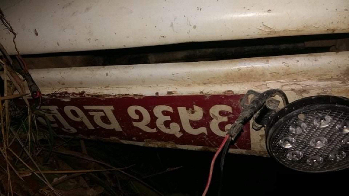 स्याङ्जामा जिप दुर्घटना १  को निधन ४ जना घाईते