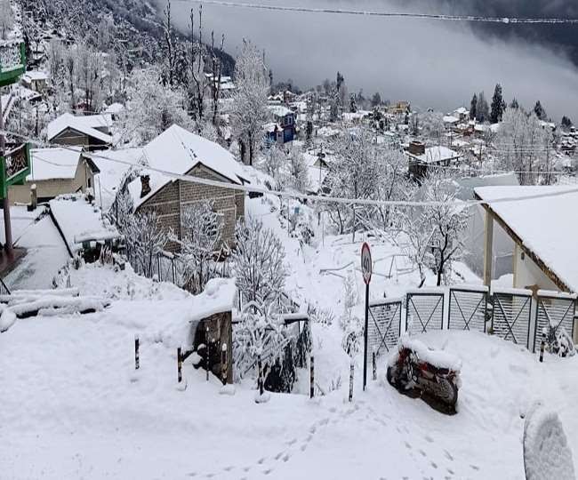 डोल्पामा वर्षासँगै हिमपात, जनजीवन कष्टकर