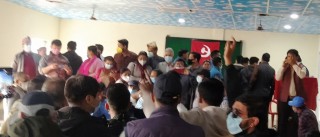 सुरेन्द्र पाण्डे सहभागी कार्यक्रममा ओली पक्षको अवरोध