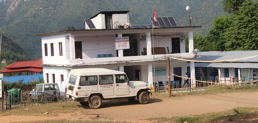 अज्ञात समुहद्धारा  ताप्ली गाउँपालिकाको कार्यालयमा बम विष्फोट