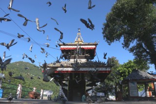 फेवाताल बीचमा रहेको प्रसिद्ध धार्मिक पर्यटकीयस्थल बाराही मन्दिर पुनः खुला