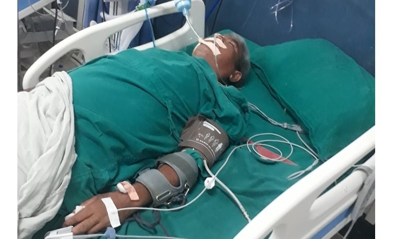पर्वत कारगार भित्र ढलेका  म्याग्दी जनसरकार प्रमुख नेता पुन  भेन्टीलेटरमा जीवनमरणको दोसाँधमा