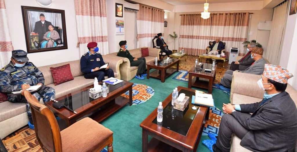 सुरक्षा निकायका प्रमुखहरुलाई हाई अलर्टमा रहन निर्देशन