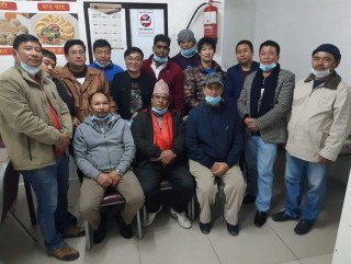 अंतर संस्था समन्वय समिति साउदीले आफ्नो संस्थापक अध्यक्ष मोहन बिएसकेको गर्‍यो बिदाई