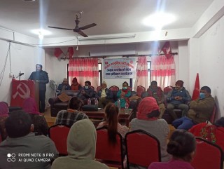 नेकपा(प्रचण्ड-माधब) पक्षको बेनी नगर स्तरिय अगुवा कार्यकर्ता भेला सम्पन्न