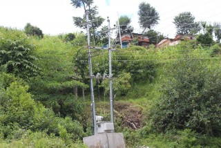 म्याग्दीको मालिका गाउँपालिका दिच्याम गाउँमा बिजुली बल्यो