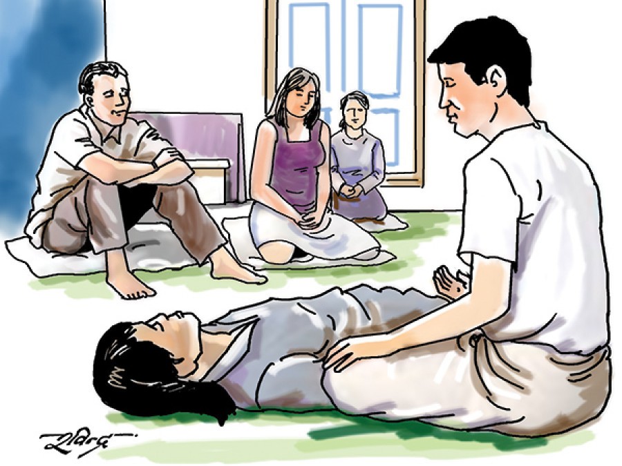 गुल्मीमा झारफुक गरी सन्चो बनाउने बहानामा तातो फलामले डाम्दा एकको मृत्यु,दुई घाइते