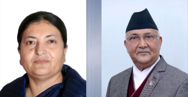 राष्ट्रपति भण्डारी र प्रधानमन्त्री ओलीले दिए अमेरिकी राष्ट्रपति बाइडनलाई बधाई