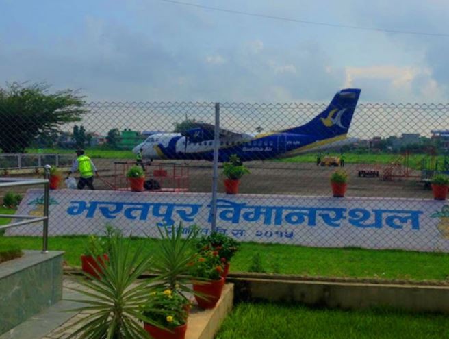 कोरोनाका कारण सुस्ताएको भरतपुरमा हवाई सङ्ख्या र यात्रु बढे