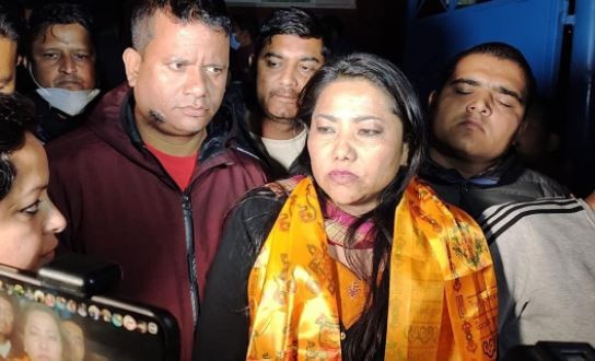 राष्ट्रपतिको आलोचना गरेकोमा कुनै पश्‍चात्ताप छैन : रामकुमारी झाँक्री
