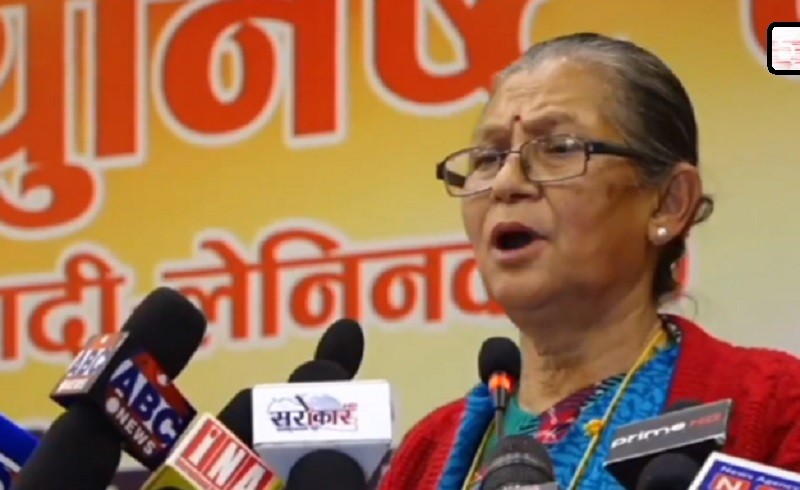 हामीले भेला गर्दा बालुवाटार बस्ने ओलीलाई पीडा भएछ - उपाध्यक्ष अष्टलक्ष्मी शाक्य