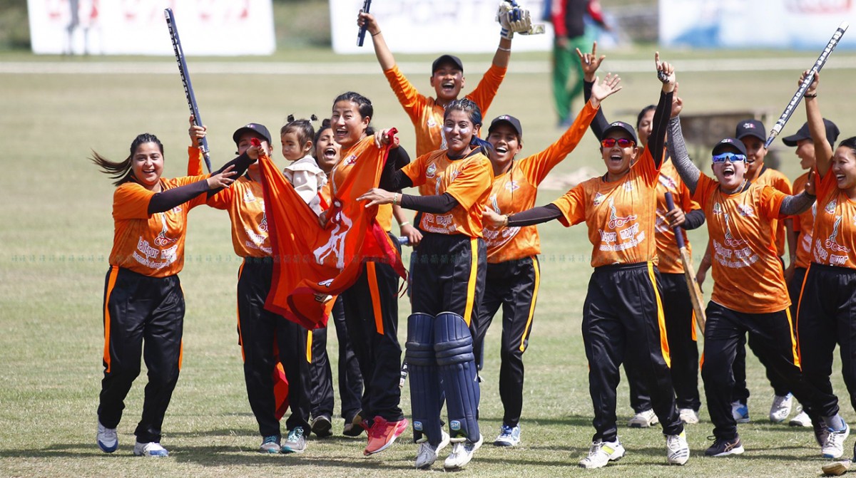 ललितपुर मेयर वुमन्स च्याम्पियनसीप टि २० क्रिकेट : एपिएफले चुम्यो उपाधी