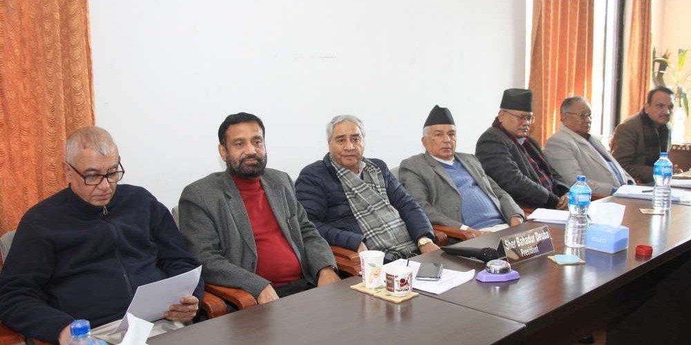 महाधिवेशनको चटारो र नयाँ सत्ता समीकरणको कसरतको बेला कांग्रेस बैठक बस्दै