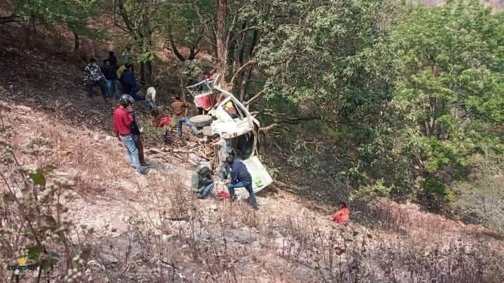 कास्कीको घान्द्रुकमा जीप दुर्घटना हुँदा ८ जनाको मृत्यु