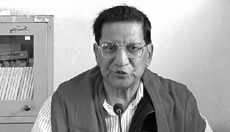 कोरोना संङ्क्रमित पूर्वमन्त्री मोतीप्रसाद पहाडीको मृत्यु