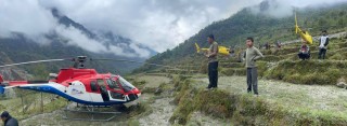 धवलागिरी हिमाल आरोहीलाई कोरोना, उद्दार गर्न नसकेर तीन हेलिकोप्टर फर्कियो