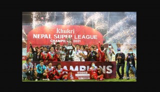नेपाल सुपर लिग पहिलो संस्करणको उपाधी काठमाडौं रेजर्सले हात पारे