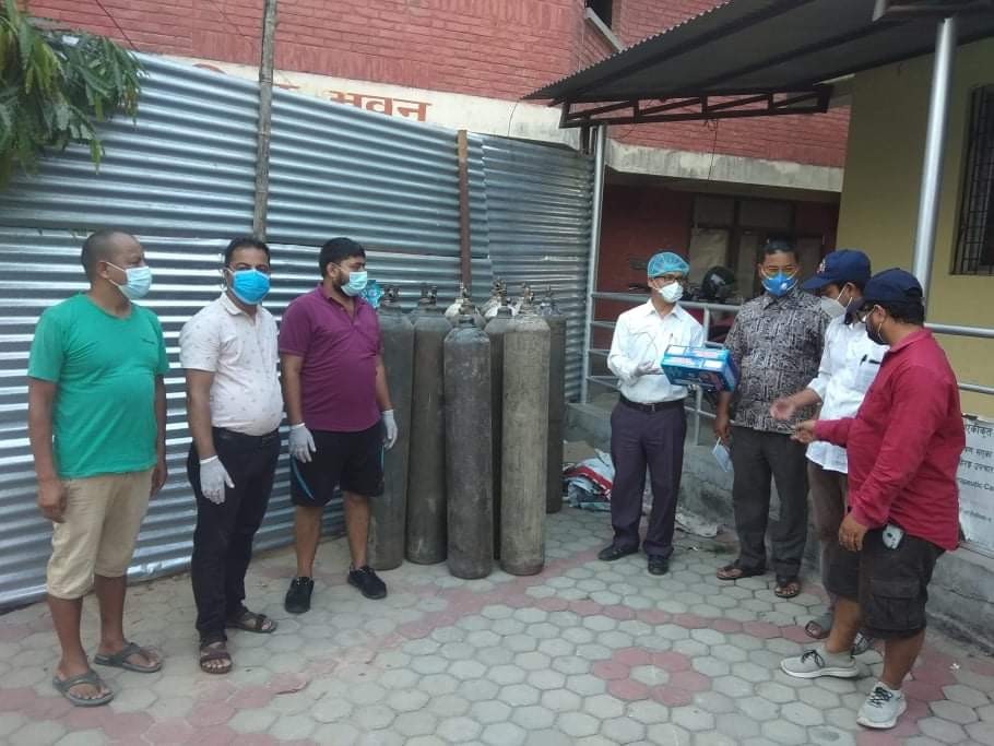 अक्सिजन संकलनका लागि जुट्यो राप्ति