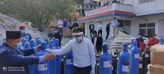 ७५ सिलिन्डरमध्ये १५ स्वास्थ्य सेवा विभाग र ६० वटा आफूले  किनेको हुँ अनुदानको होइन : वनमन्त्री आले