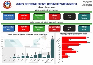 कास्कीमा ८५  सहित गण्डकी प्रदेशभरी ५६६ जनामा कोरोना पुष्टि