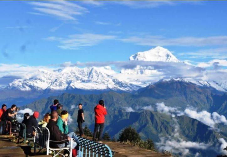 २०२३ को आठ महिनामा भित्रिए छ लाख पर्यटक