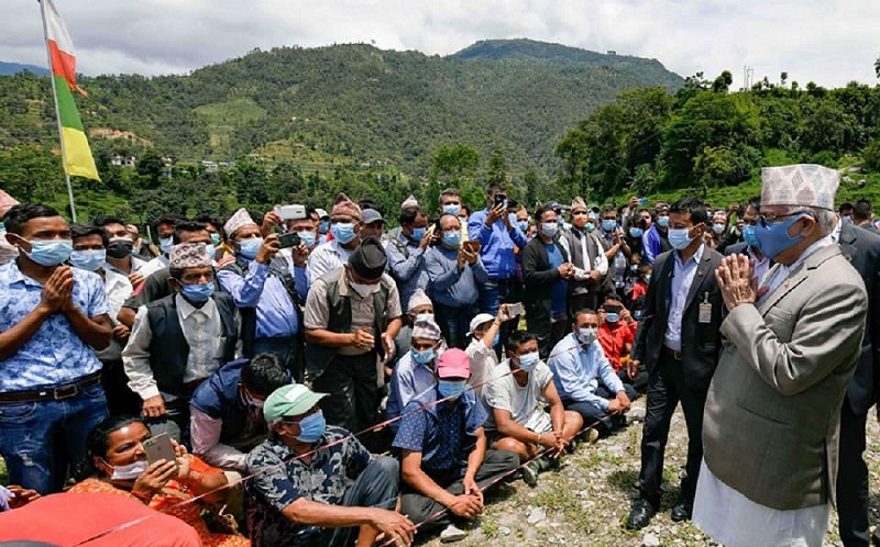 सरकारले मेलम्ची–हेलम्बु क्षेत्रका बाढीपीडित नागरिकलाई प्रतिपरिवार रु ५० हजारका दरले सहयोग गर्ने