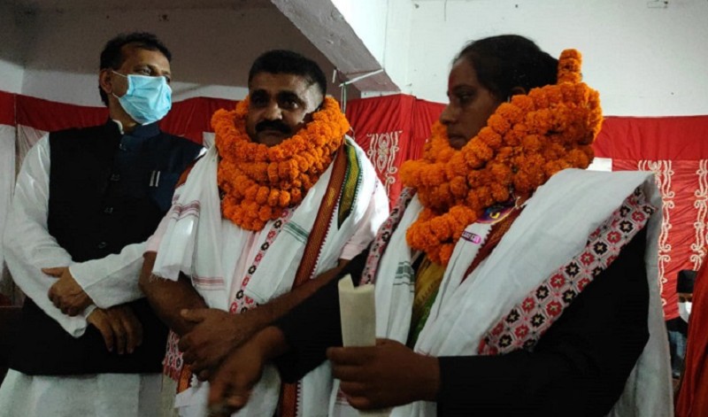 प्रदेश २ मा माओवादीका दुई मन्त्रीले लिए सपथ